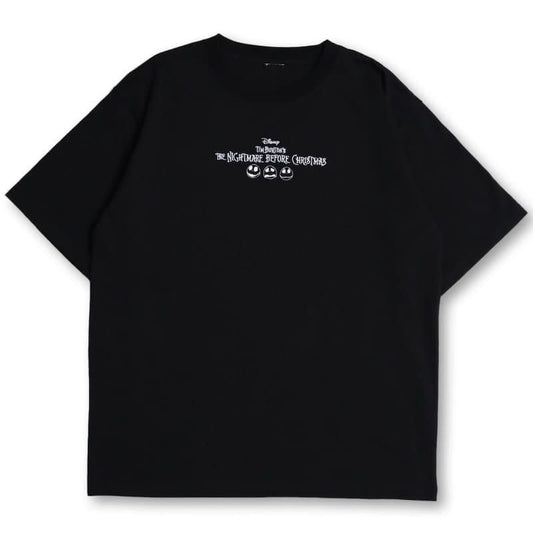 ナイトメアー・ビフォア・クリスマス Multi Illust Tシャツ BLACK