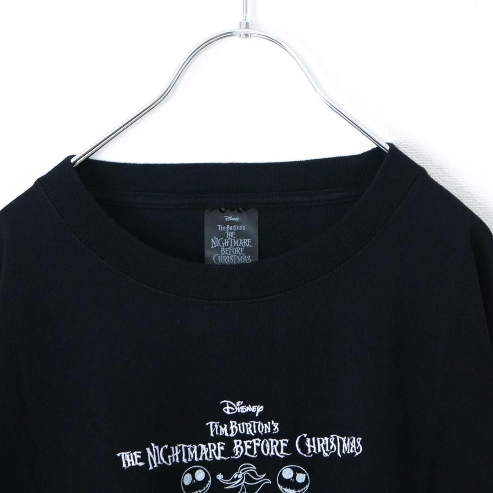 ナイトメアー・ビフォア・クリスマス Multi Illust Tシャツ BLACK