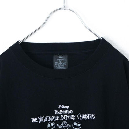 ナイトメアー・ビフォア・クリスマス Multi Illust Tシャツ BLACK