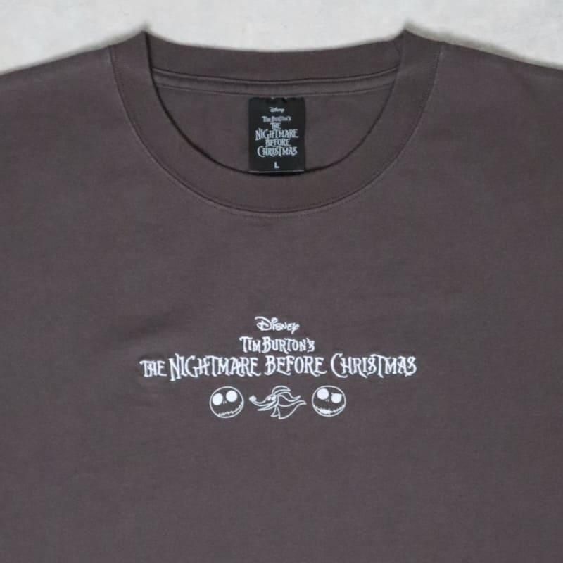 ナイトメアー・ビフォア・クリスマス Multi Illust Tシャツ CHARCOAL