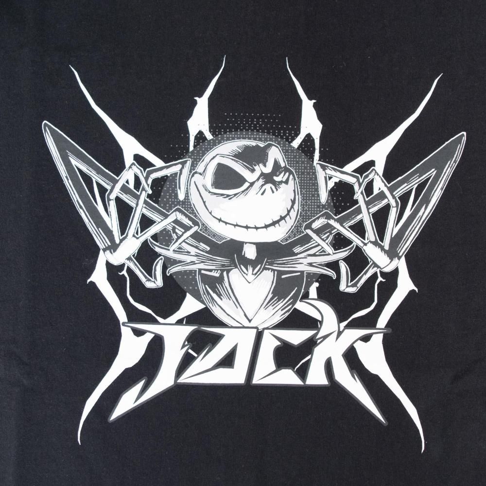 ナイトメアー・ビフォア・クリスマス Rockstyle Tシャツ BLACK