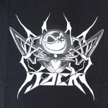 ナイトメアー・ビフォア・クリスマス Rockstyle Tシャツ BLACK