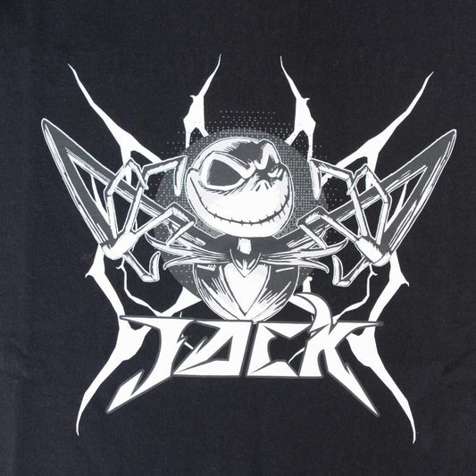ナイトメアー・ビフォア・クリスマス Rockstyle Tシャツ BLACK