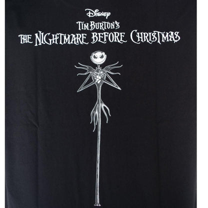 ナイトメアー・ビフォア・クリスマス Rockstyle Tシャツ BLACK