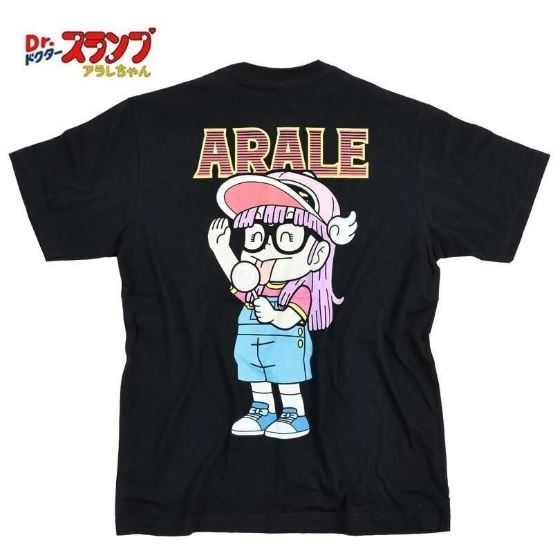 ドクタースランプ アラレちゃん Tシャツ あられちゃん eplus1118 BLACK