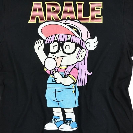 ドクタースランプ アラレちゃん Tシャツ あられちゃん eplus1118 BLACK