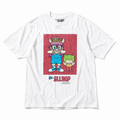 ドクタースランプ アラレちゃん Tシャツ アラレちゃん ガッちゃん eplus940  WHITE