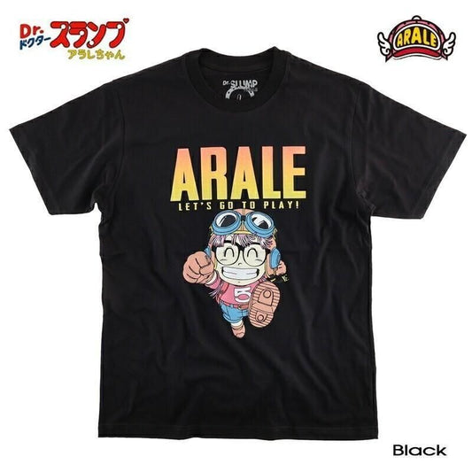 ドクタースランプ アラレちゃん Tシャツ アラレちゃん eplus1213 BLACK