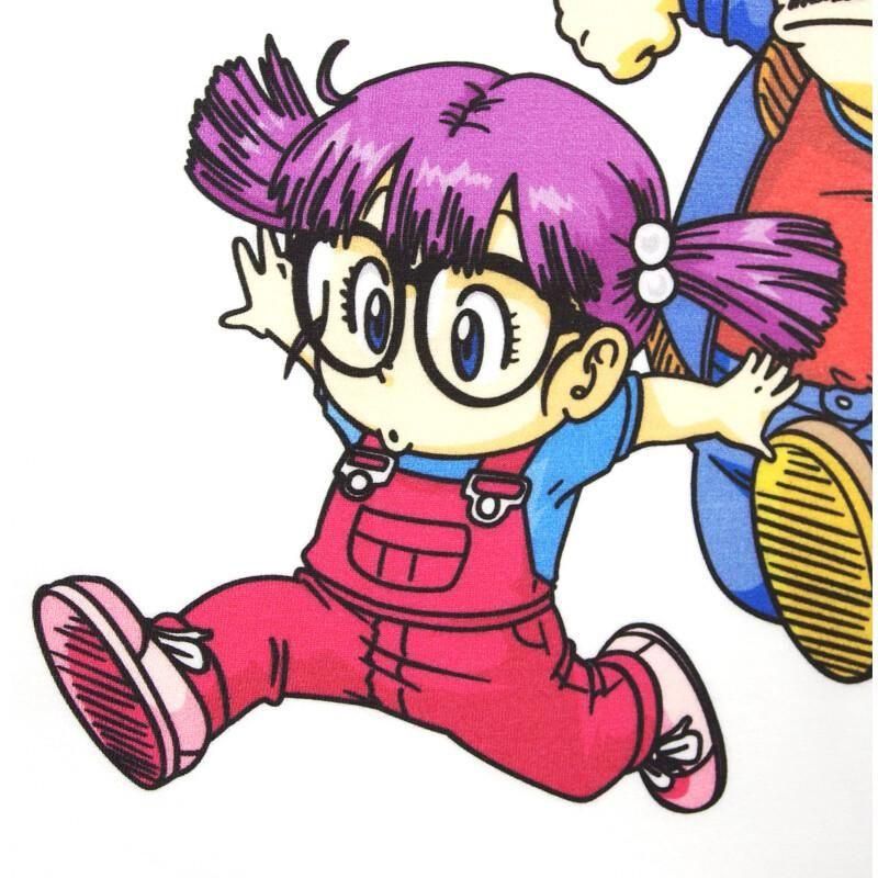 ドクタースランプ アラレちゃん Tシャツ キャラクター eplus1241 WHITE