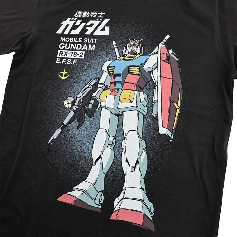 機動戦士ガンダム RX-78-2 Tシャツ BLACK eplus1205