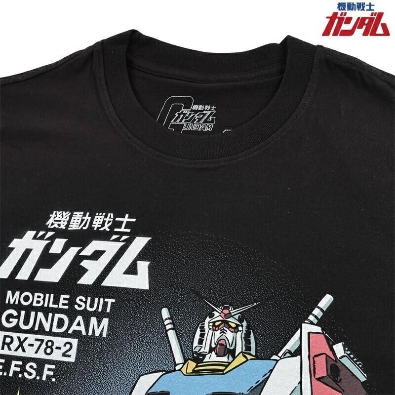 機動戦士ガンダム RX-78-2 Tシャツ BLACK eplus1205