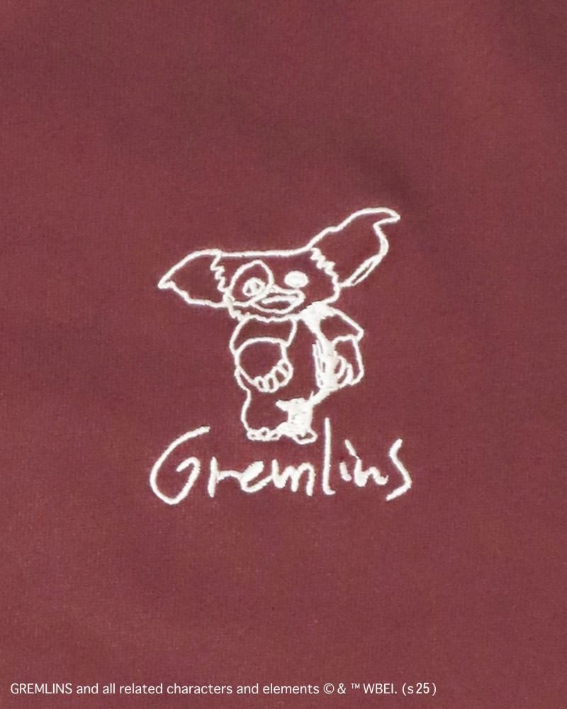 GREMLINS グレムリン ギズモ ラクガキ刺繍 ZIP パーカー WINE RED