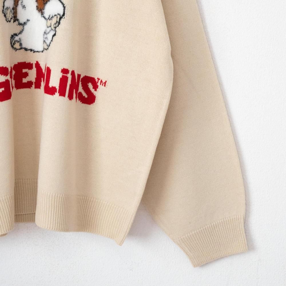 GREMLINS グレムリン ギズモ シャギーニット IVORY