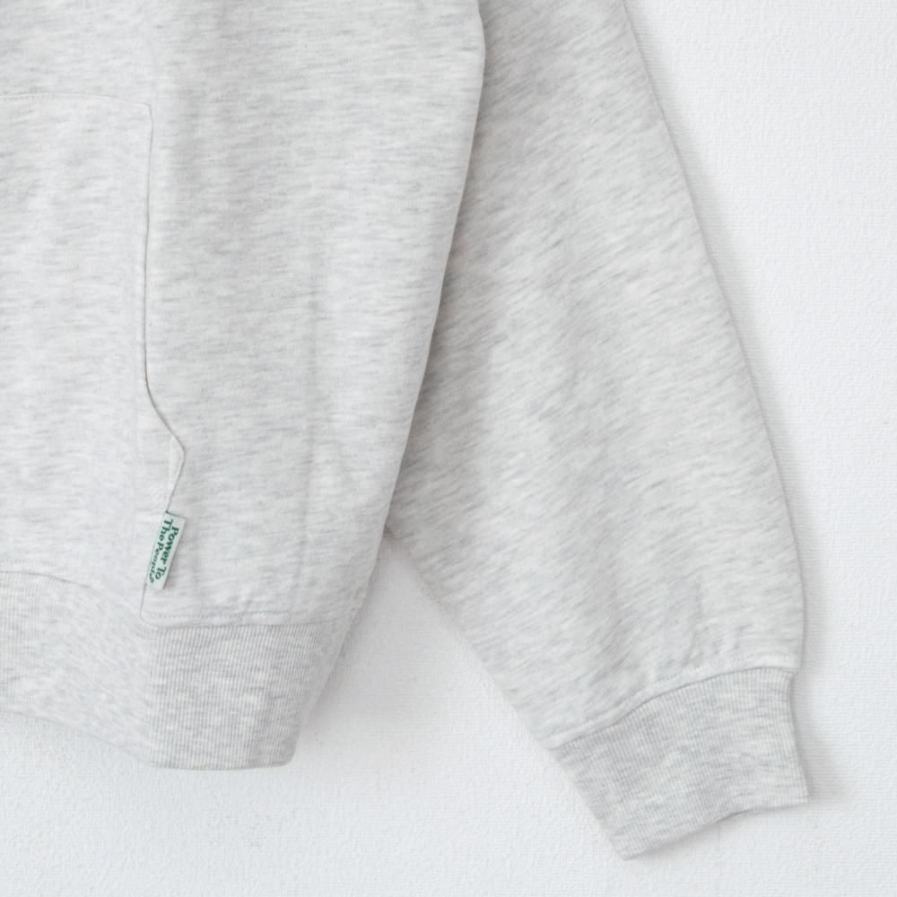 POWER TO THE PEOPLE TIGER ZIP パーカー KINARI WHITE