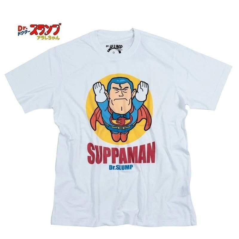 ドクタースランプ アラレちゃん Tシャツ スッパマン eplus1116 WHITE