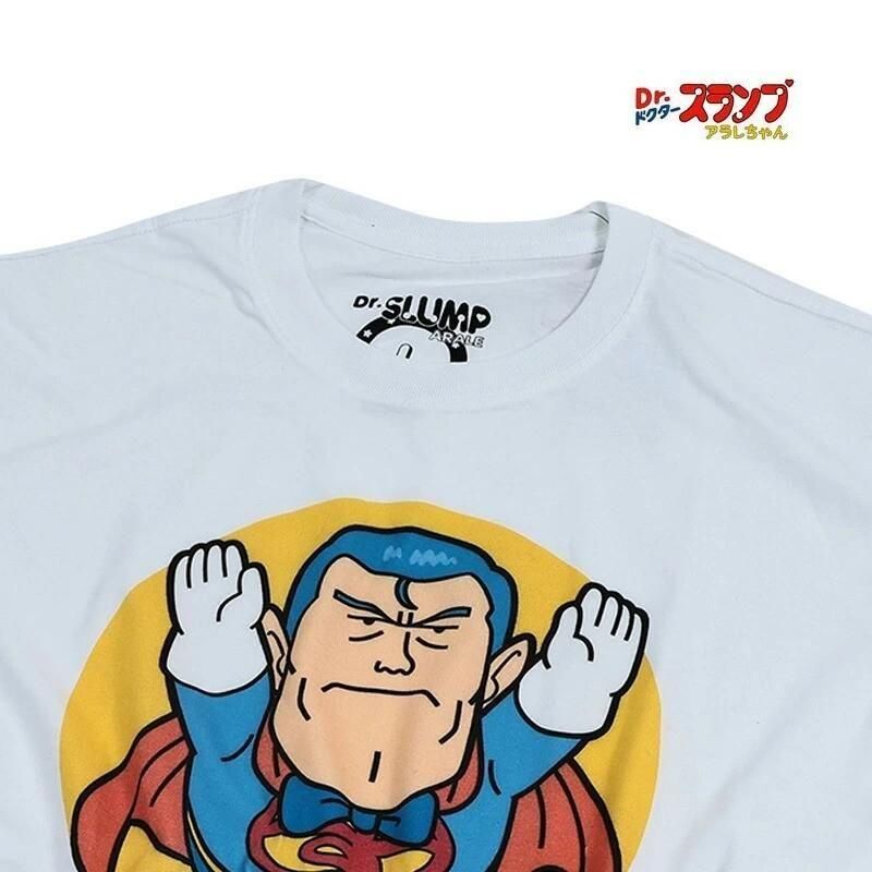 ドクタースランプ アラレちゃん Tシャツ スッパマン eplus1116 WHITE