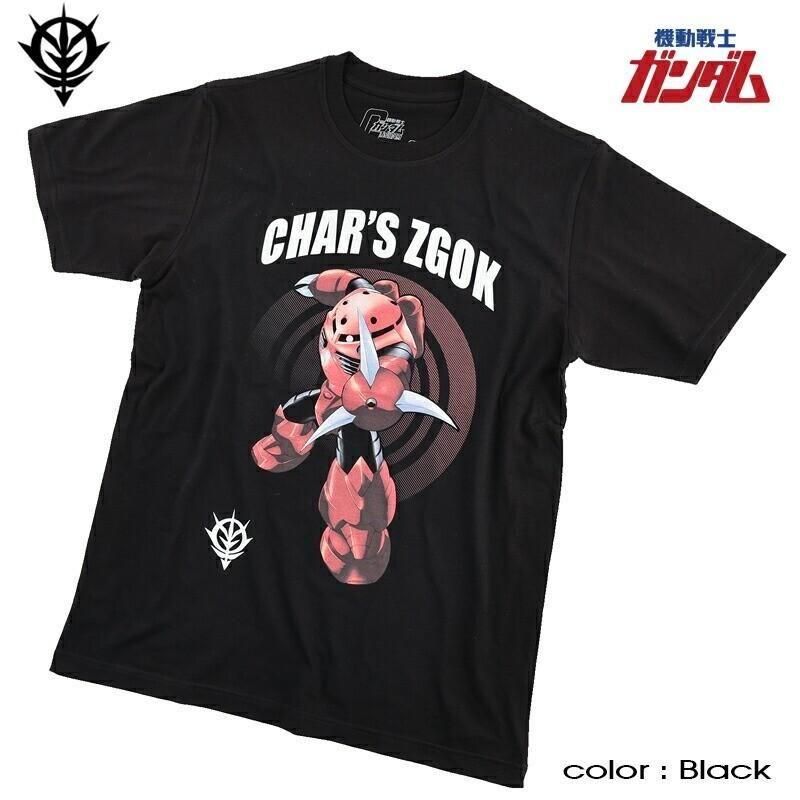機動戦士ガンダム シャア専用 ズゴック Tシャツ BLACK eplus1204