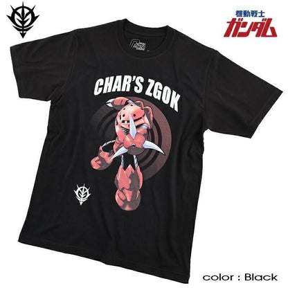 機動戦士ガンダム シャア専用 ズゴック Tシャツ BLACK eplus1204