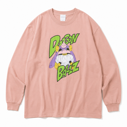 キャラクター 長袖Tシャツ ロンT ドラゴンボールZ 魔人ブウ TE1570 TE1571