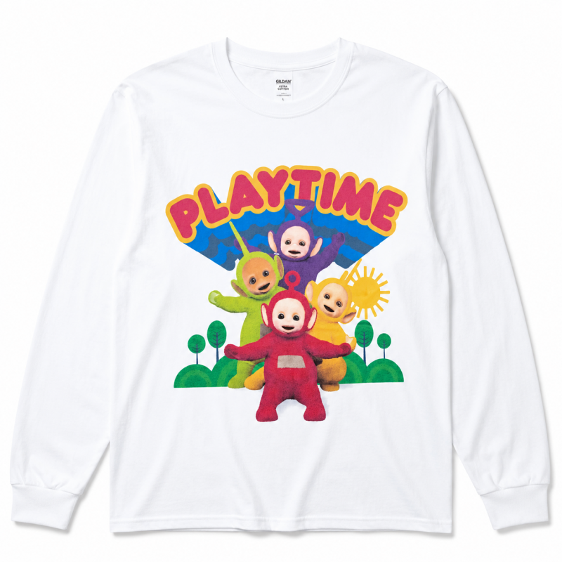 キャラクター 長袖Tシャツ ロンT テレタビーズ プレイタイム TB1308 TB1309