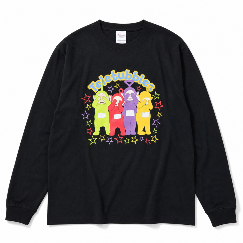 キャラクター 長袖Tシャツ ロンT テレタビーズ めかくし TB1310 TB1311