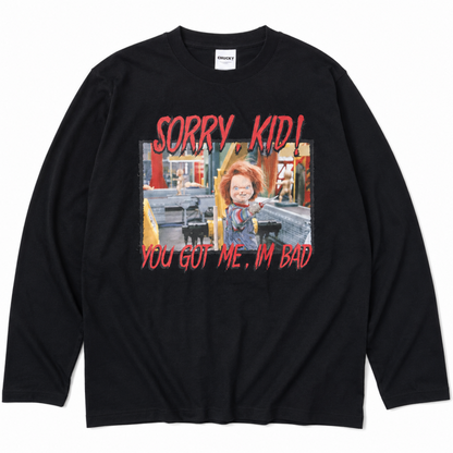 キャラクター 長袖Tシャツ ロンT CHUCKY バッド UNO1299 UNO1300
