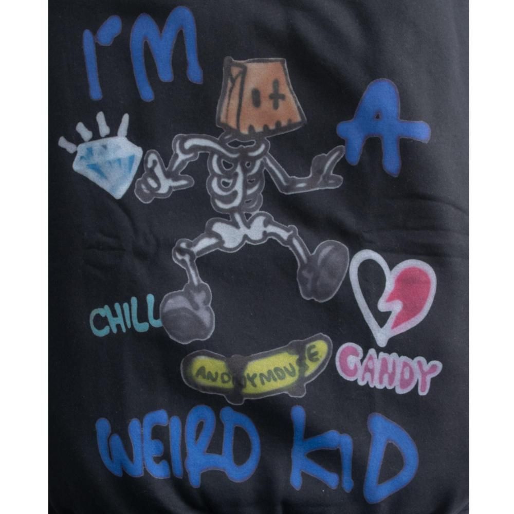 VISION STREET WEAR guernika Skull Skater スウェットシャツ BLACK