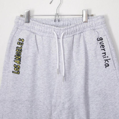VISION STREET WEAR guernika All-Print スウェットパンツ GRAY