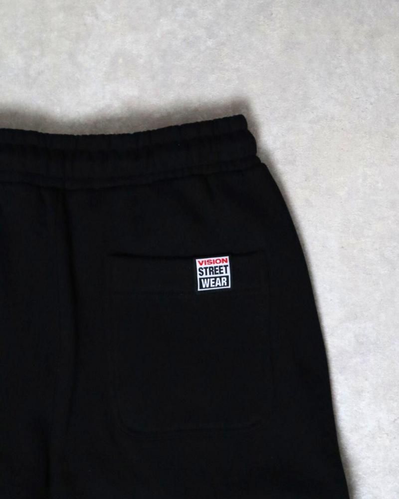 VISION STREET WEAR guernika All-Print スウェットパンツ BLACK
