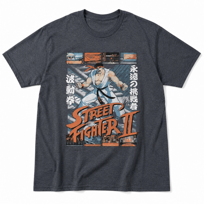 American Classics US輸入 Tシャツ ストリート・ファイター II STR5251