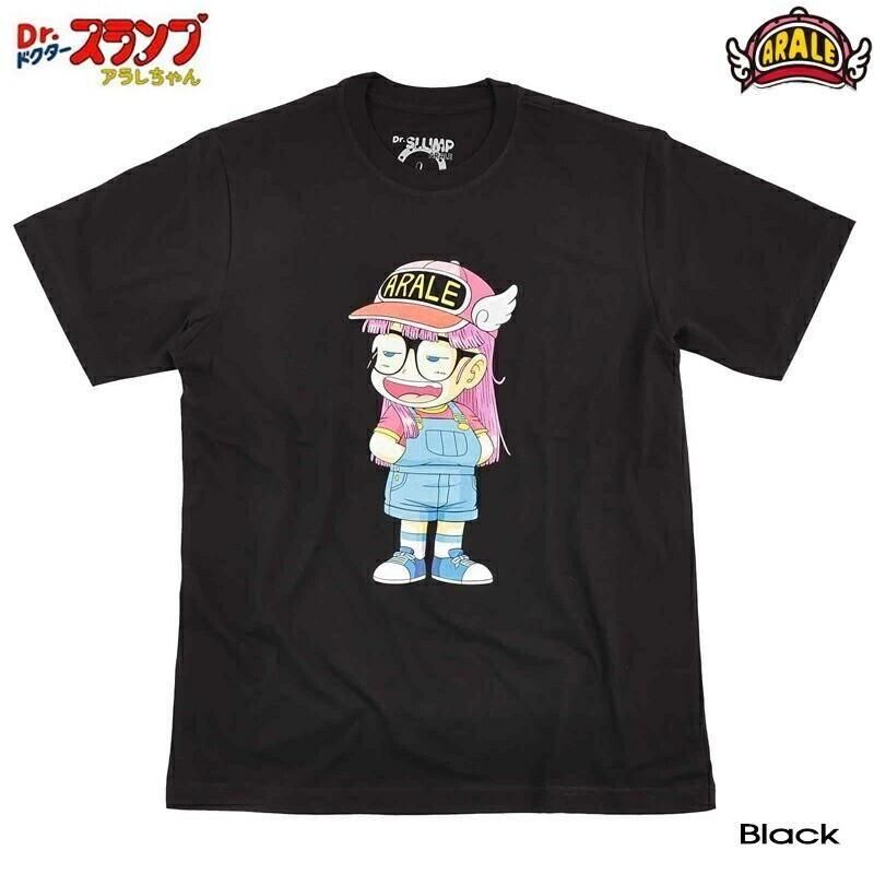 ドクタースランプ アラレちゃん Tシャツ うんちくん eplus1223 BLACK
