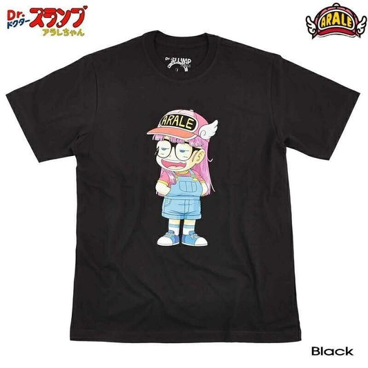 ドクタースランプ アラレちゃん Tシャツ うんちくん eplus1223 BLACK
