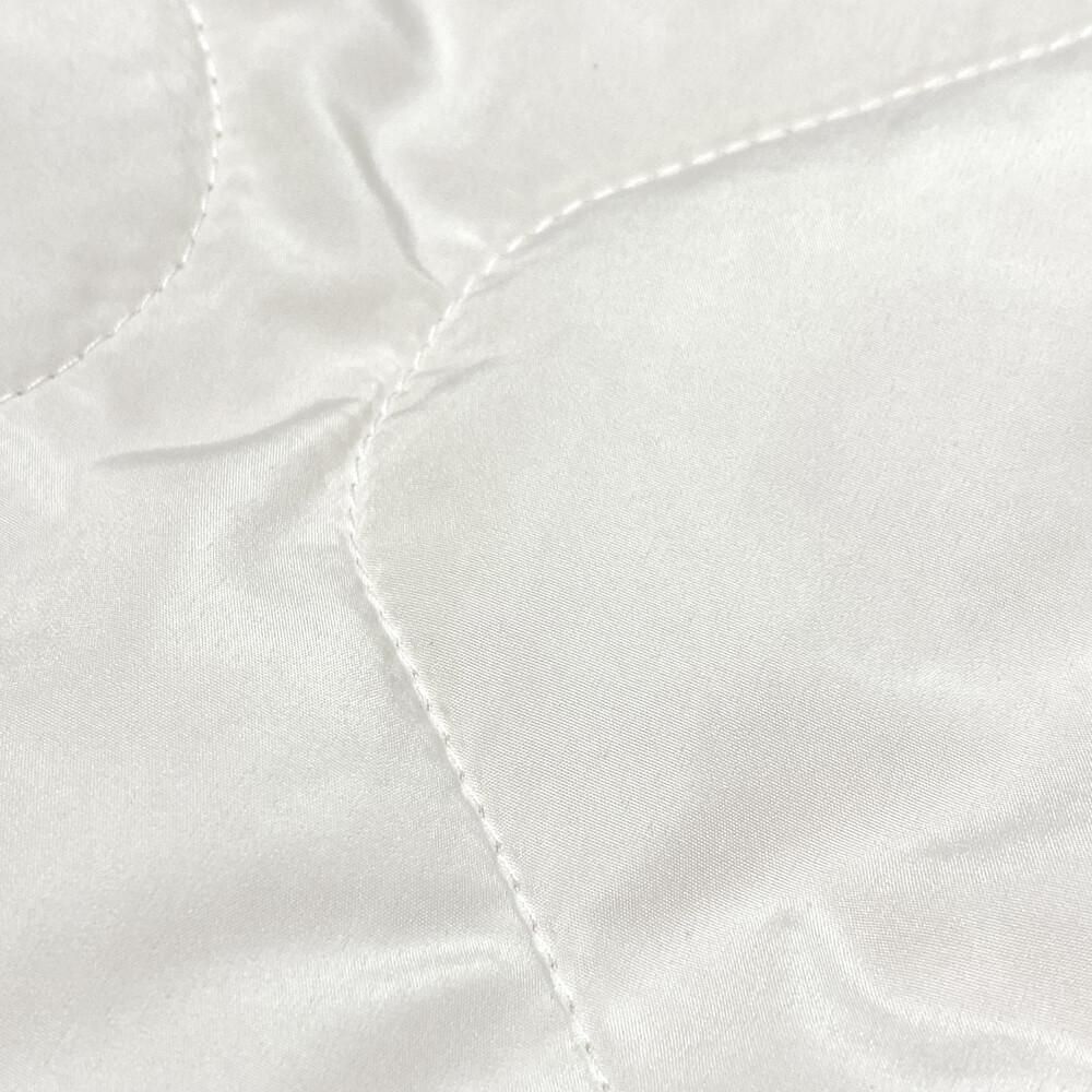 スーベニア刺繍 配色カラー 裏地 中綿キルティング ジャケット WHITE