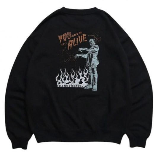 UNIVERSAL MONSTERS モンスターレトロ スウェット BLACK