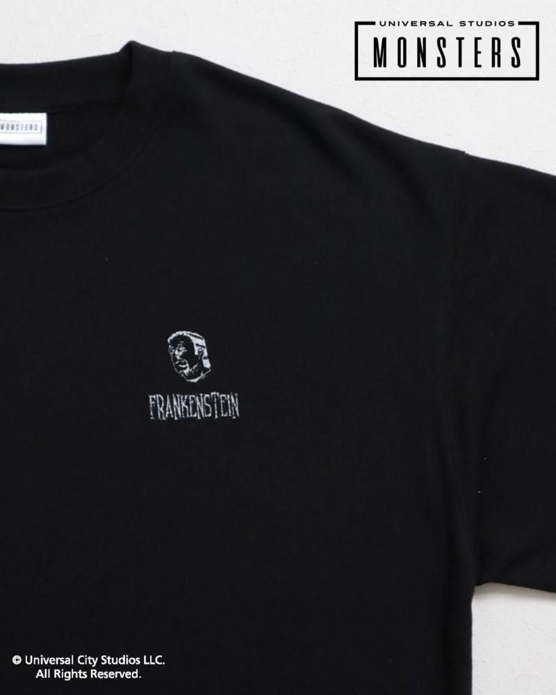 UNIVERSAL MONSTERS モンスターレトロ スウェット BLACK