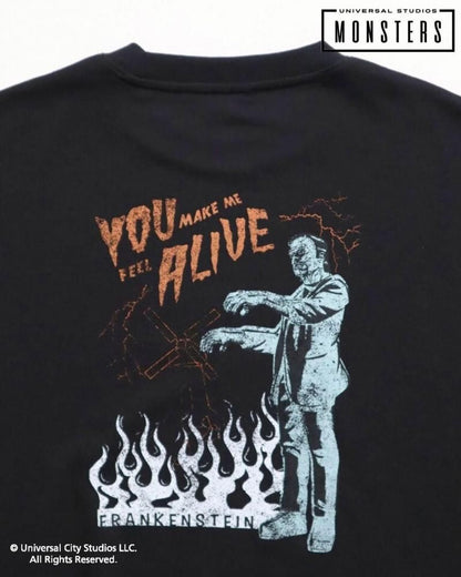 UNIVERSAL MONSTERS モンスターレトロ スウェット BLACK