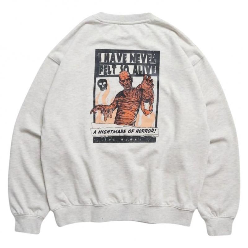 UNIVERSAL MONSTERS モンスターレトロ スウェット GRAY