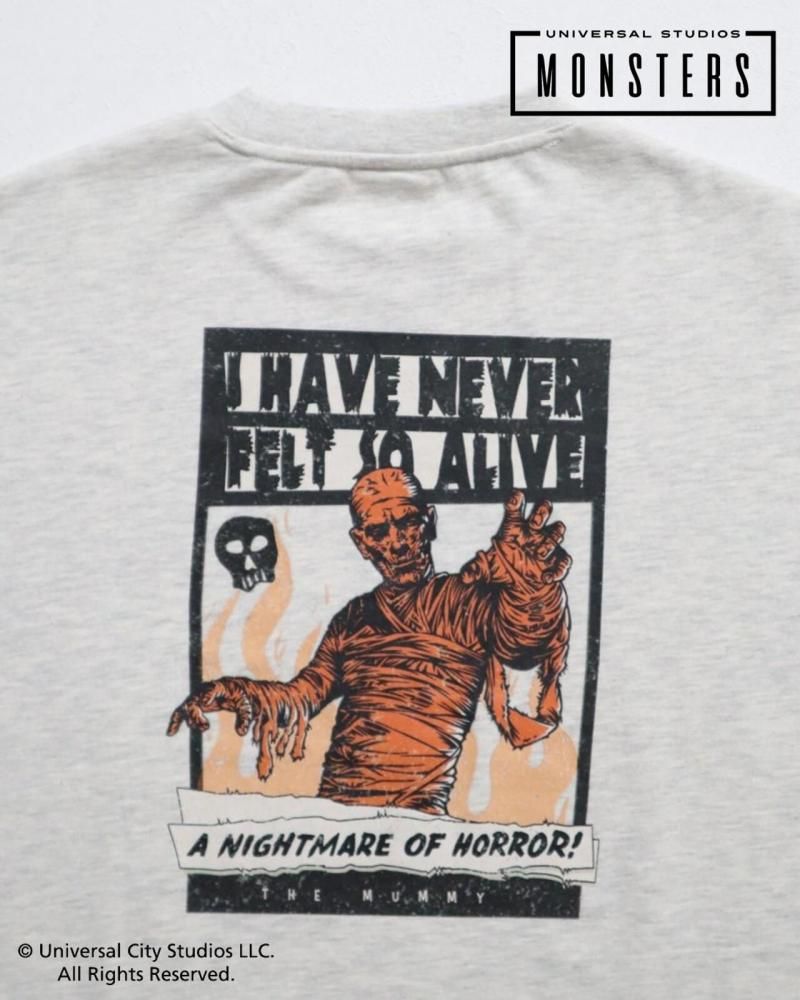 UNIVERSAL MONSTERS モンスターレトロ スウェット GRAY