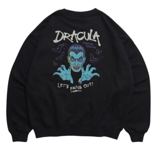UNIVERSAL MONSTERS モンスターグラフィック スウェット DRACULA