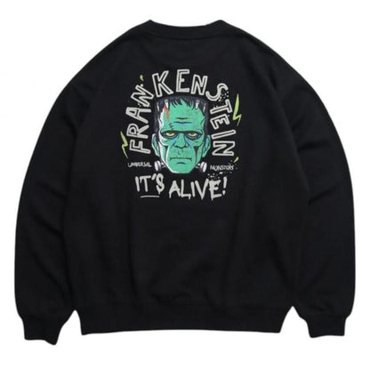 UNIVERSAL MONSTERS モンスターグラフィック スウェット FRANKENSTEIN