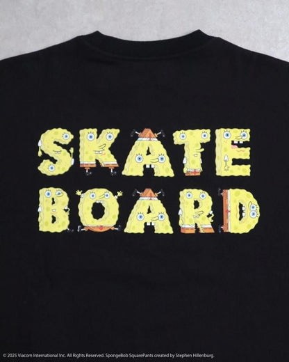 スポンジ・ボブ×VISION Skateboard スウェット BLACK