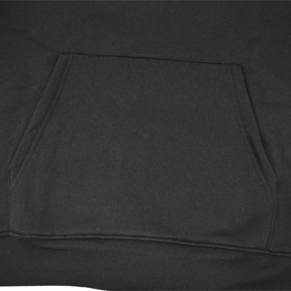 らんま1/2 フーディー 裏起毛 パーカー BLACK