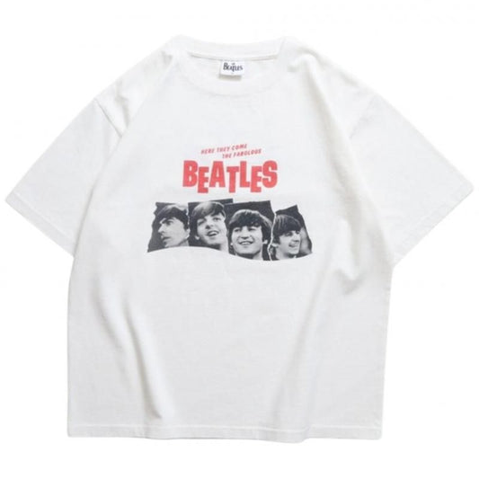 The Beatles ビートルズ ツアープリントTee / 半袖Tシャツ White