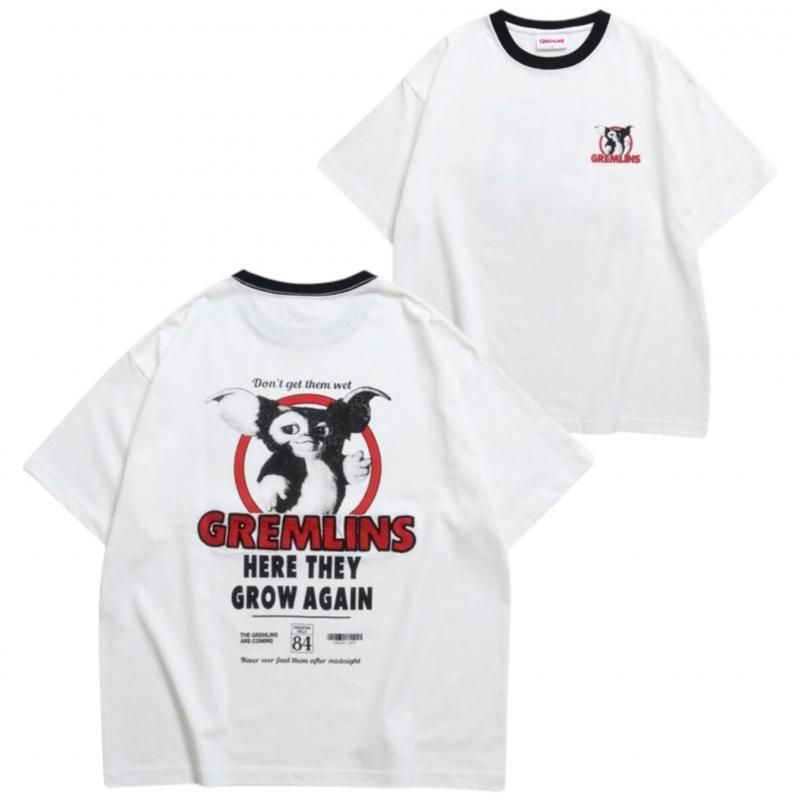 GREMLINS グレムリン ギズモ サークルリンガーTee / 半袖Tシャツ White