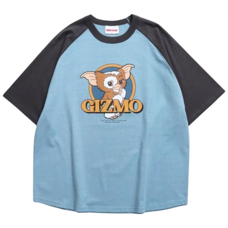 GREMLINS グレムリン ギズモ レトロポスターTee / 半袖Tシャツ Blue