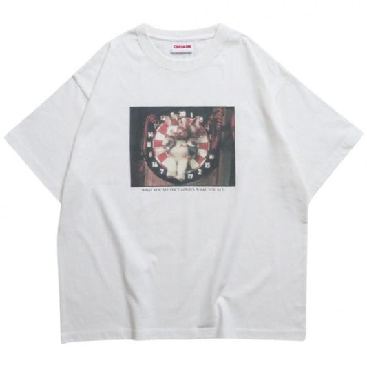GREMLINS グレムリン ギズモ ダーツフォトTee / 半袖Tシャツ White