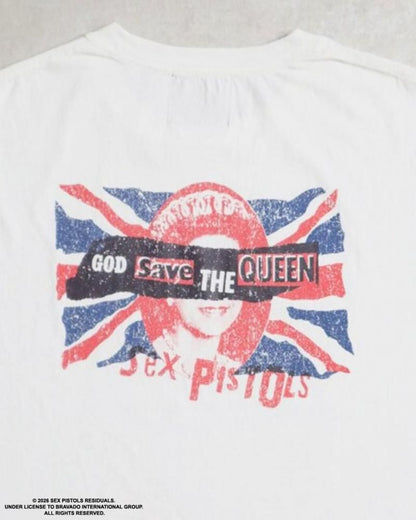 SEX PISTOLS セックス・ピストルズ God Save the Queen Tee / 半袖Tシャツ White