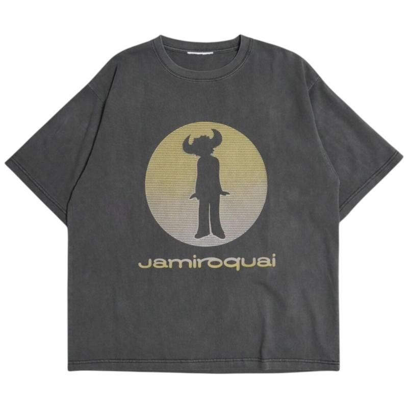 Jamiroquai ジャミロクワイ バッファローマンTシャツ 半袖 Charcoal