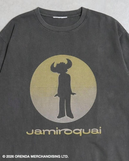 Jamiroquai ジャミロクワイ バッファローマンTシャツ 半袖 Charcoal