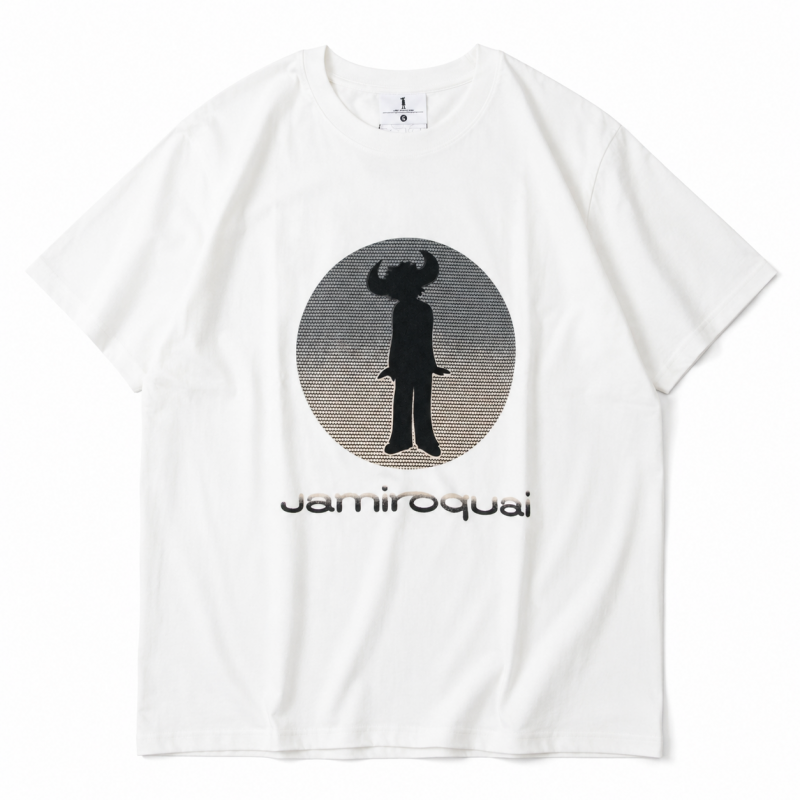 Jamiroquai ジャミロクワイ バッファローマンTシャツ 半袖 White